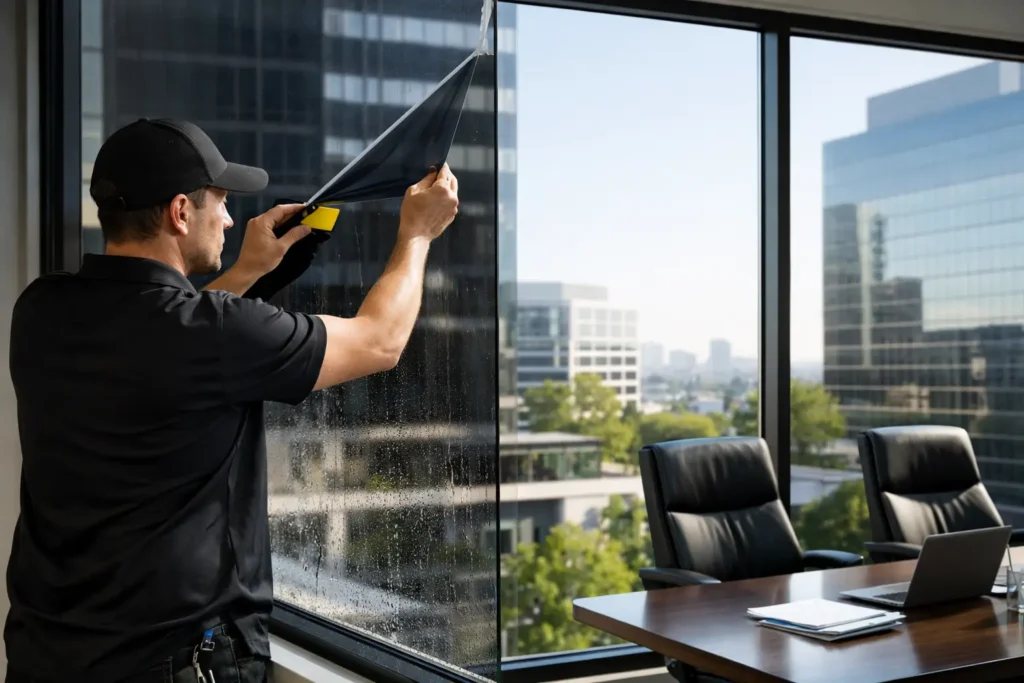 Commercial Window Tinting That Pays Off