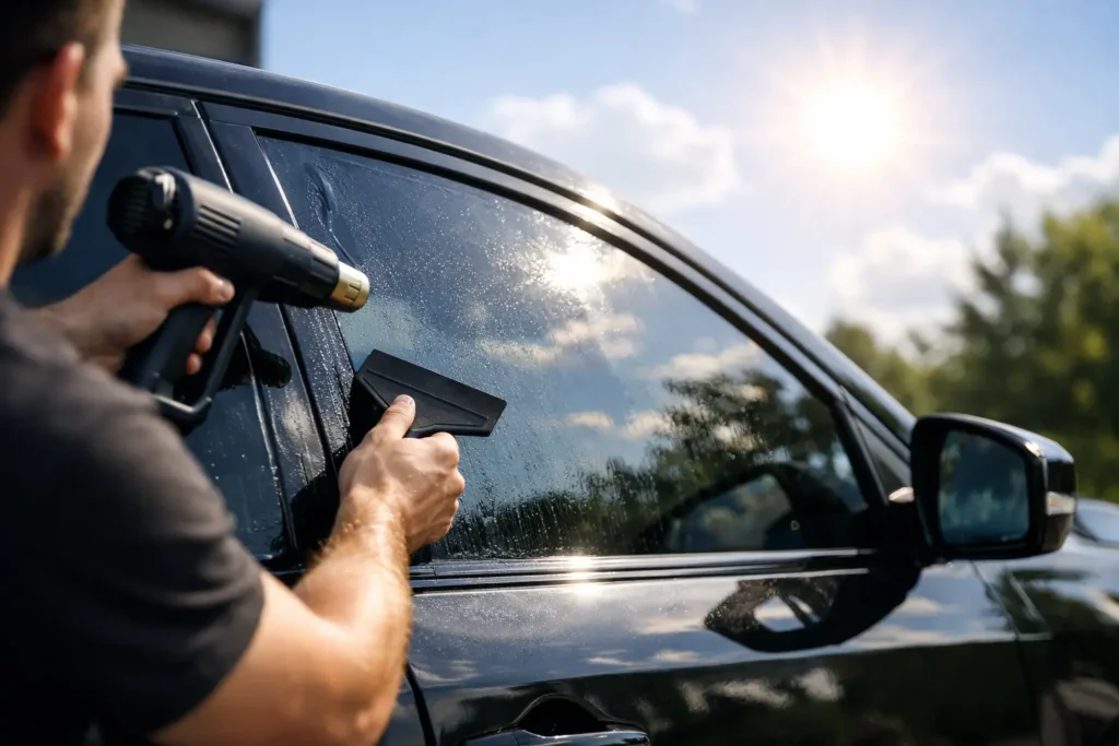 How Long Does Window Tint Cure in Summer?