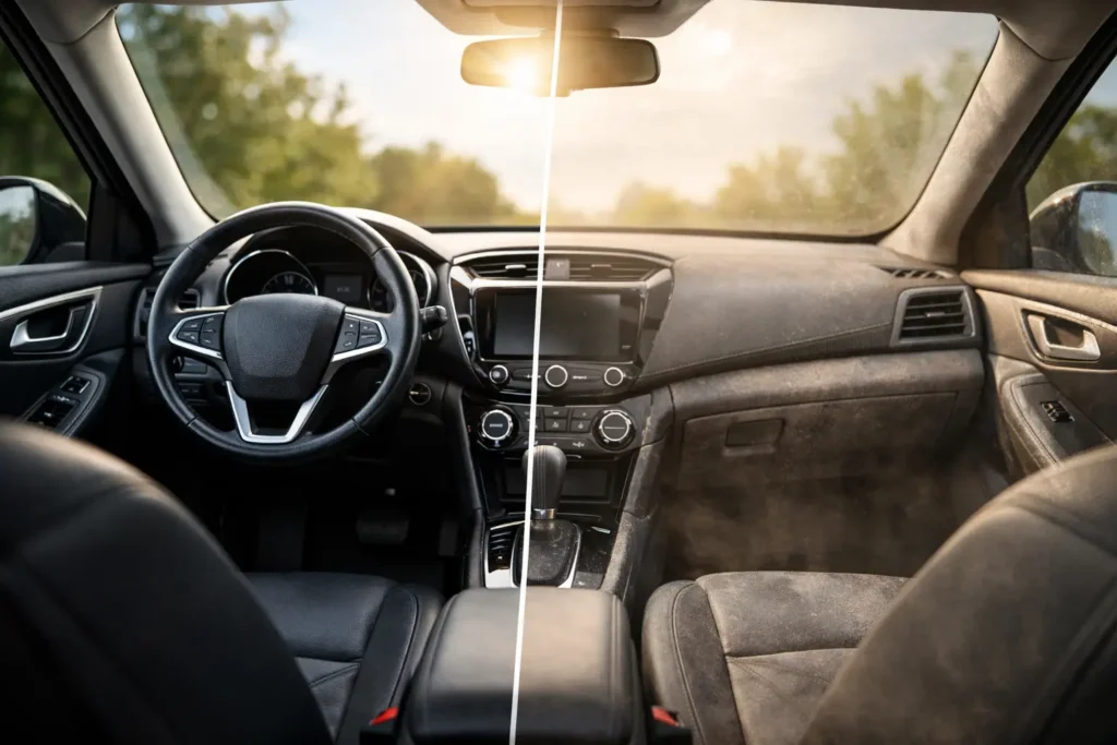 How to Stop Car Interior Fading