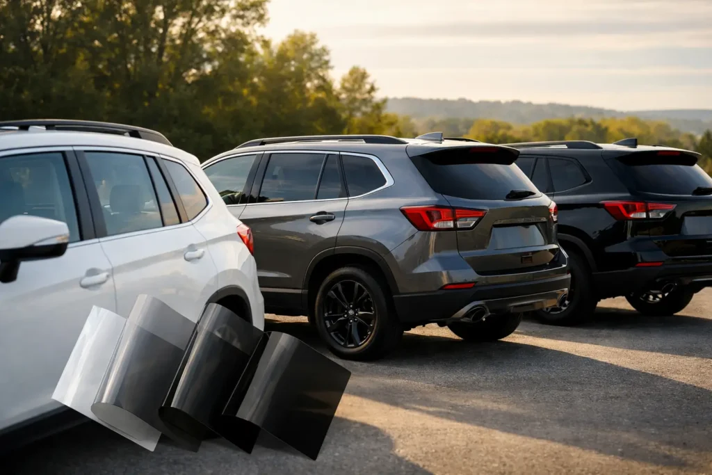 Best Tint Shades for SUVs by Privacy Level