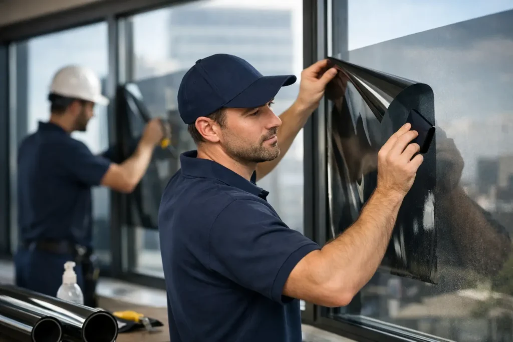 Commercial Window Tint Planning and Installation