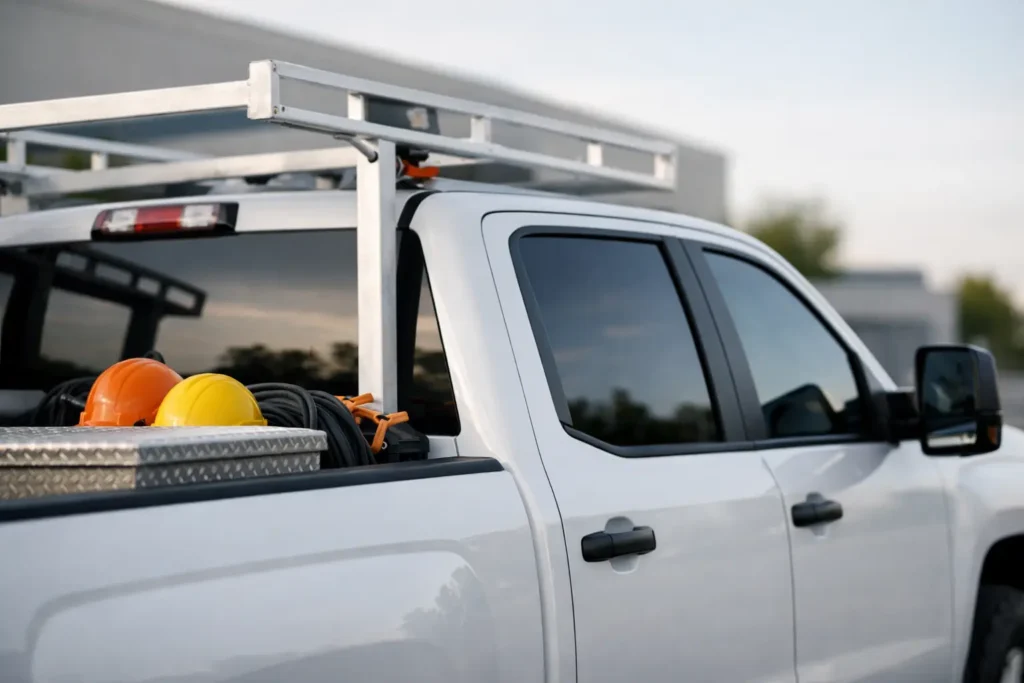 Privacy Tint for Work Trucks That Lasts