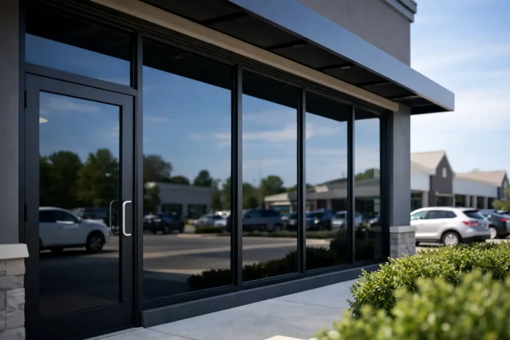 Storefront Window Tint Raeford Businesses Trust